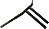 Manillar DRAG SPECIALTIES - T-Bar - Buffalo - 12" - Negro mate CON MUESCA TBW 0601-3509 