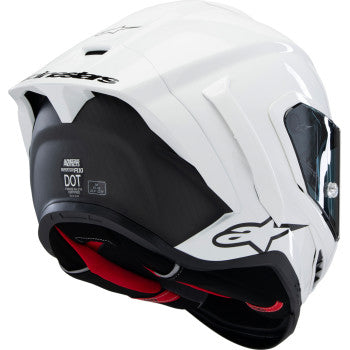 Casco de moto ALPINESTARS Supertech R10 - Sólido - Blanco brillante - 2XL 8200124-2170-XXL