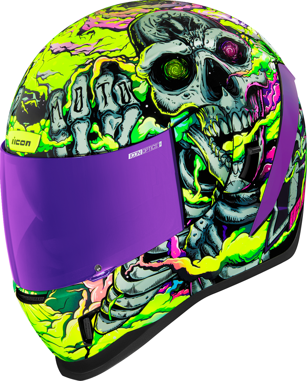 Casco ICON Airform™ - Hippy Dippy - Morado - Mediano 0101-16026