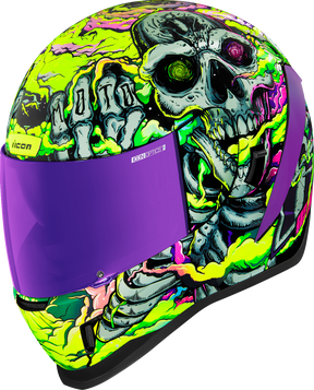 ICON Airform™ Motorcycle Helmet - Hippy Dippy - Purple - Large 0101-16027