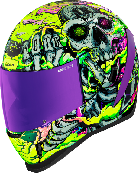 ICON Airform™ Motorcycle Helmet - Hippy Dippy - Purple - Medium 0101-16026