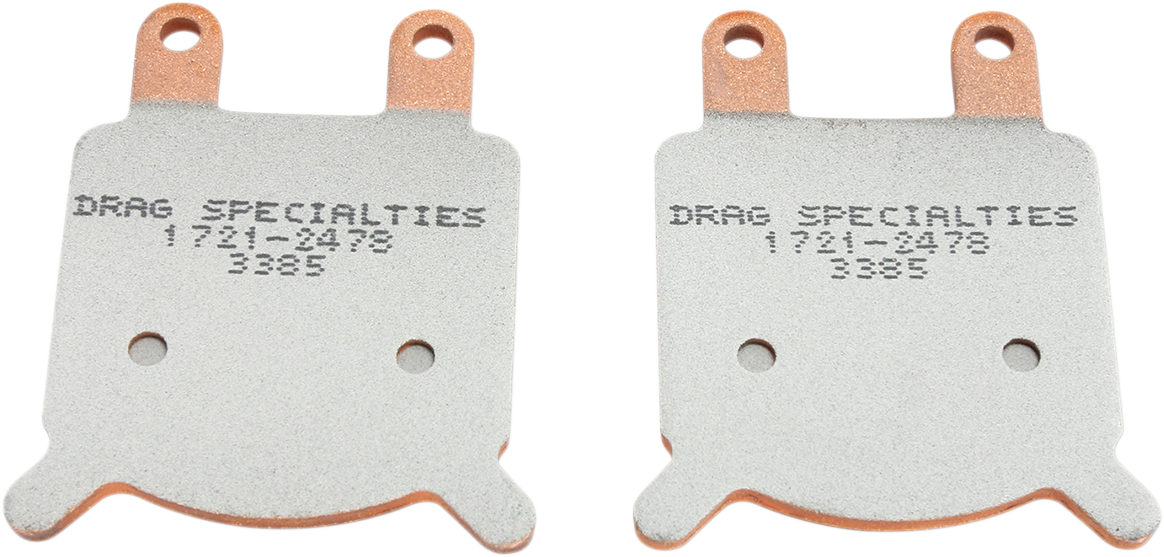 Pastillas de freno premium DRAG SPECIALTIES - HDP917 HDP917