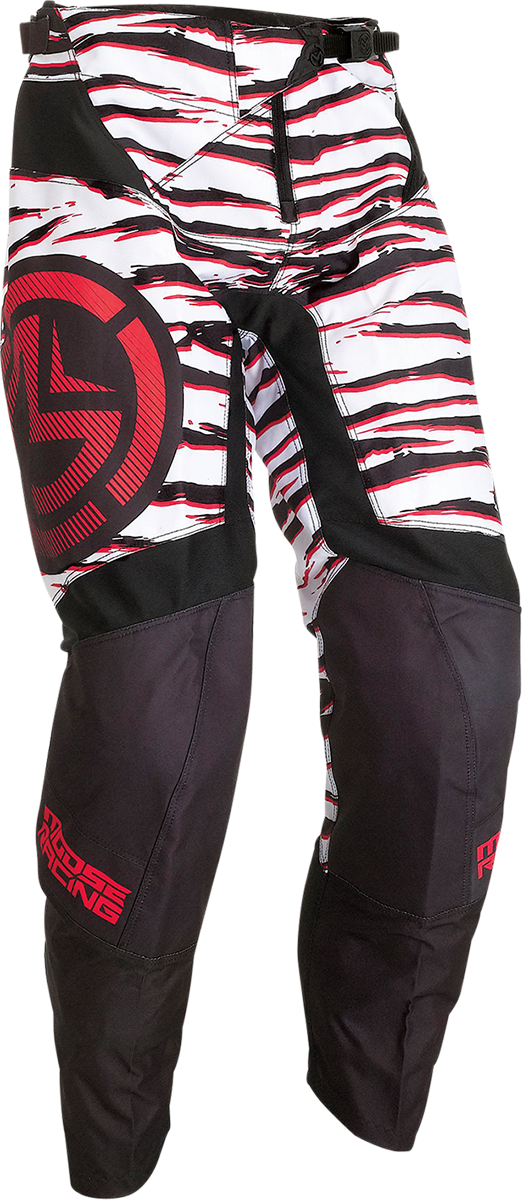 Pantalones clasificatorios MOOSE RACING - Negro/Rojo - 52 2901-10062