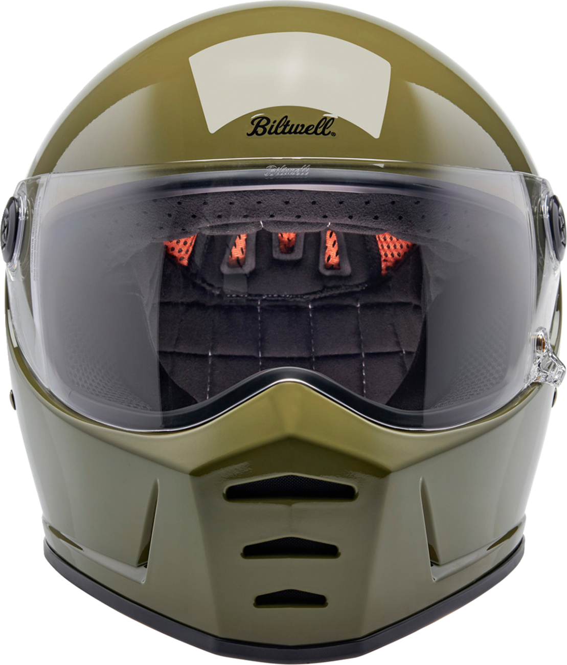 Casco BILTWELL Lane Splitter - Verde oliva brillante - 2XL 1004-154-506 