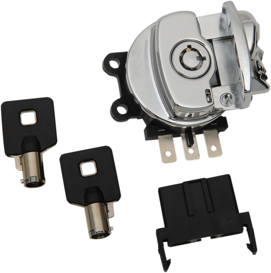 Interruptor de encendido DRAG SPECIALTIES - Calavera - Cromado 21-0209SKD