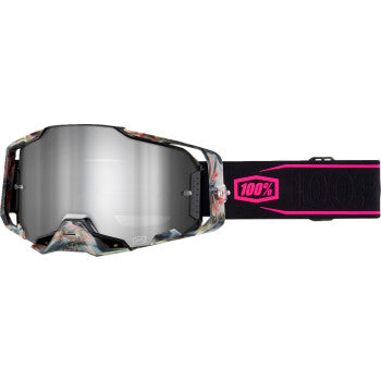 100%  Armega Goggles - Sarcelle - Silver Mirror 50005-00035