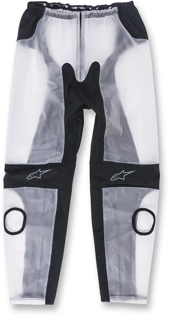 Pantalones impermeables ALPINESTARS Racing - Negro/Transparente - Talla M 3224917-01-M