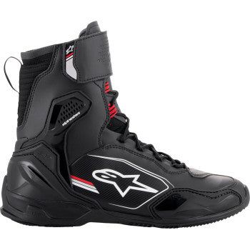 Zapatillas ALPINESTARS Superfaster - Negro/Gris/Rojo - Talla 9.5 (EE. UU.) 251112411660