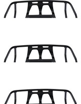 COBRA Detachable Wrap Around Rack - Black 602-2631B