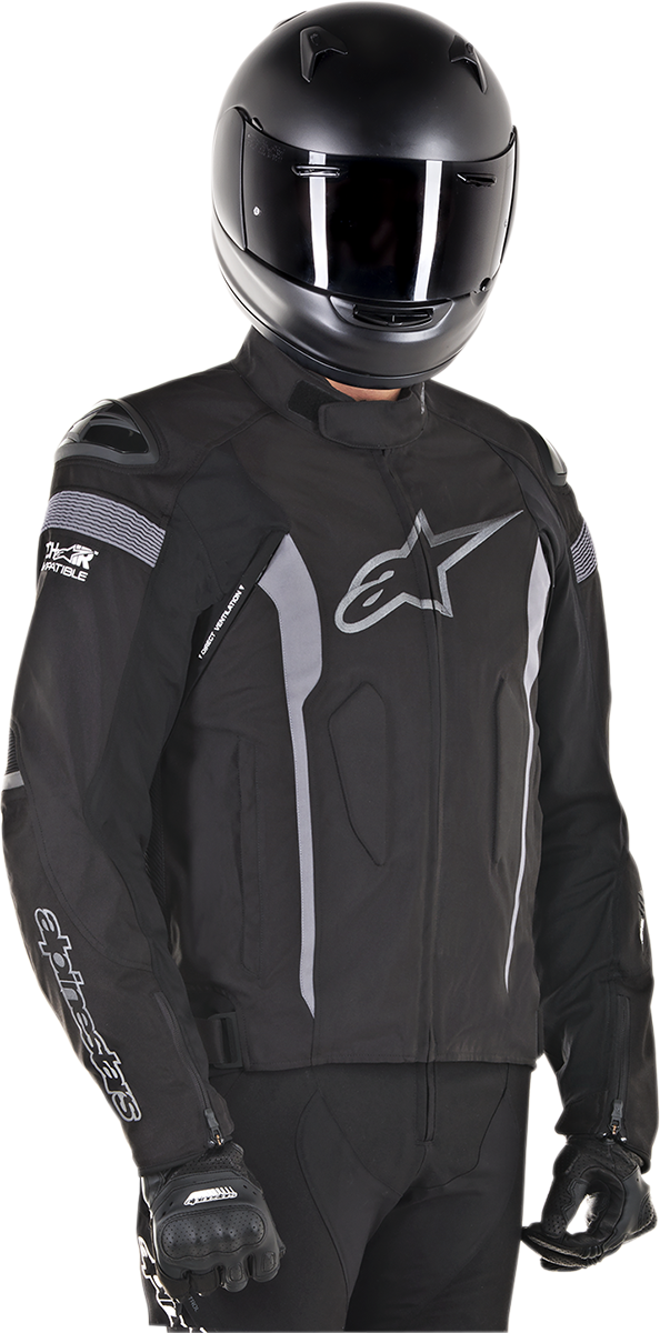 Chaqueta ALPINESTARS T-Missile Drystar® - Negro/Negro - Talla M 3200518-1100-M