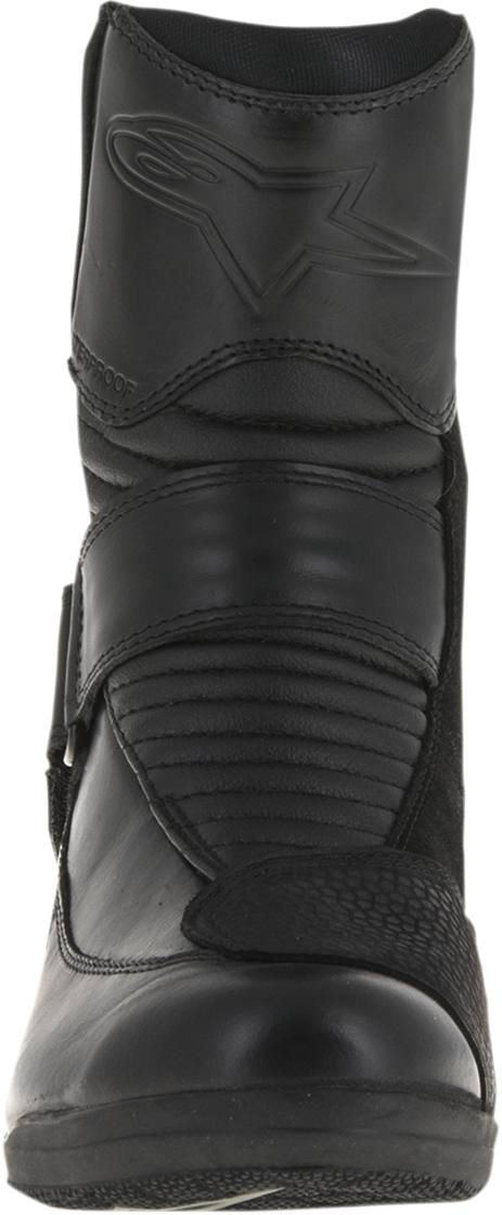 Botas impermeables ALPINESTARS Stella Valencia para mujer - Negras - Talla 7 EE. UU. / 38 UE 2442216-10-38