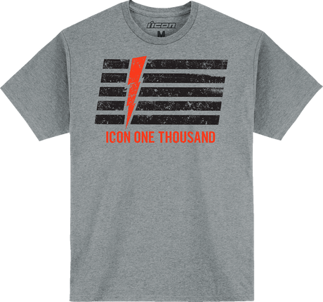 ICON Invasion Stripe™ T-Shirt - Gray - Medium 3030-23479