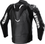 Chaqueta de cuero ALPINESTARS Atem v5 - Negro/Blanco - 54 3106524-12-54