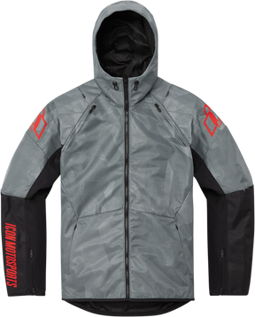ICON Airform Battlescar™ Jacket - Gray - Small 2820-5486