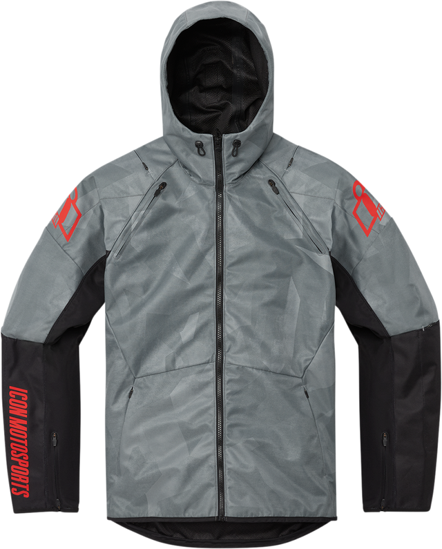 ICON Airform Battlescar™ Jacket - Gray - Small 2820-5486