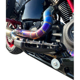 Estriberas KODLIN USA NXL - Negras con cubierta de acero inoxidable K73255 