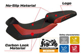 Aprilia Caponord 1200 2013-2017 Seat Cover TPZ Italia Red Black