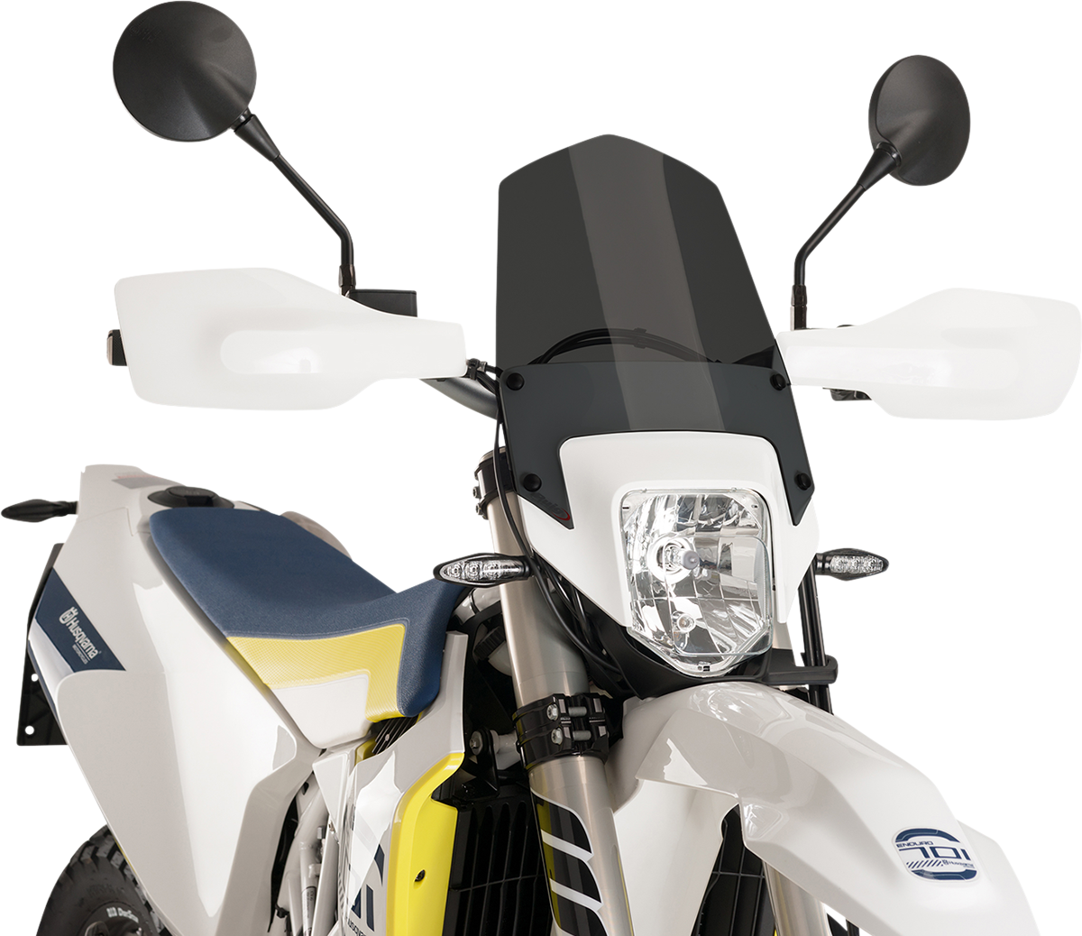 Cúpula PUIG HI-TECH PARTS Nueva Generación - Ahumado Oscuro - Husqvarna 701 9867F 