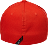 Gorra ALPINESTARS Corp Shift 2 - Rojo cálido/Negro - Talla pequeña/mediana 1032810083107SM
