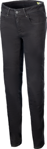 Pantalones vaqueros de equitación para mujer ALPINESTARS Daisy v3 - Negro enjuagado - 26 3338524-1202-26