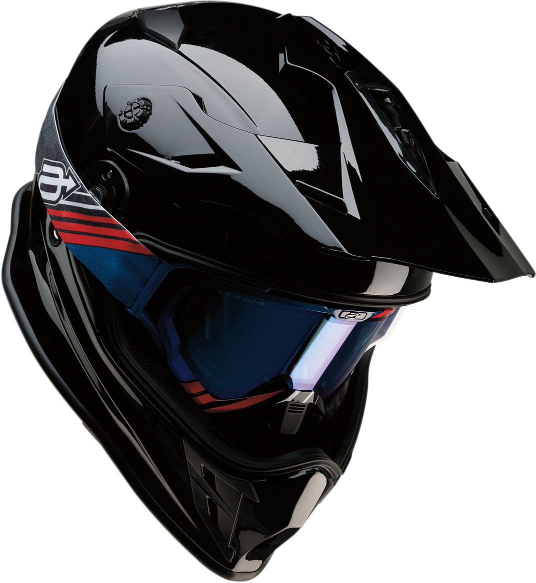 Casco de moto Z1R Range Dual Sport - Negro - 2XL 0101-10880 