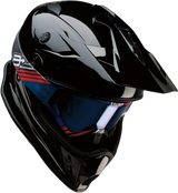 Casco de moto Z1R Range Dual Sport - Negro - 2XL 0101-10880 
