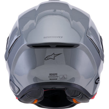 ALPINESTARS upertech R7 Helmet - 22.06 - Solid - Gloss Gray - Large 8202126-1635-L