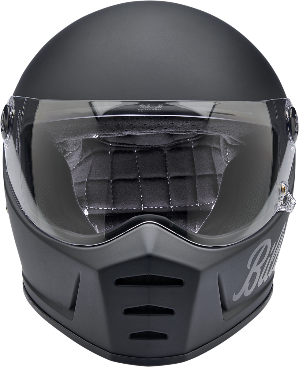 Casco BILTWELL Lane Splitter - Negro mate de fábrica - Mediano 1004-638-103 
