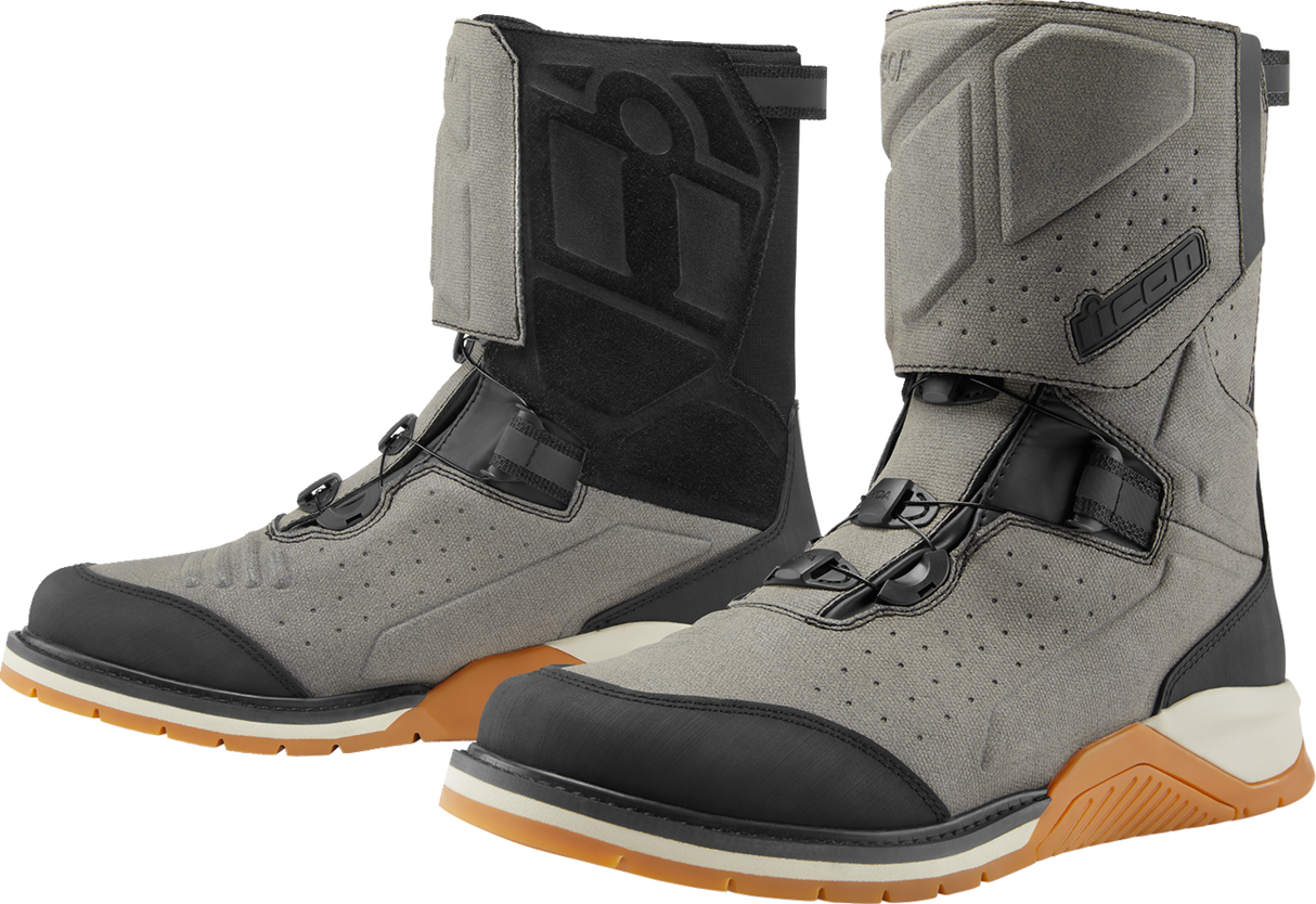 Botas impermeables ICON Alcan - Gris - Talla 12 3403-1253