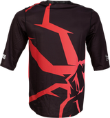Maillot de MTB MOOSE RACING - Manga 3/4 - Rojo - Talla pequeña 5020-0244