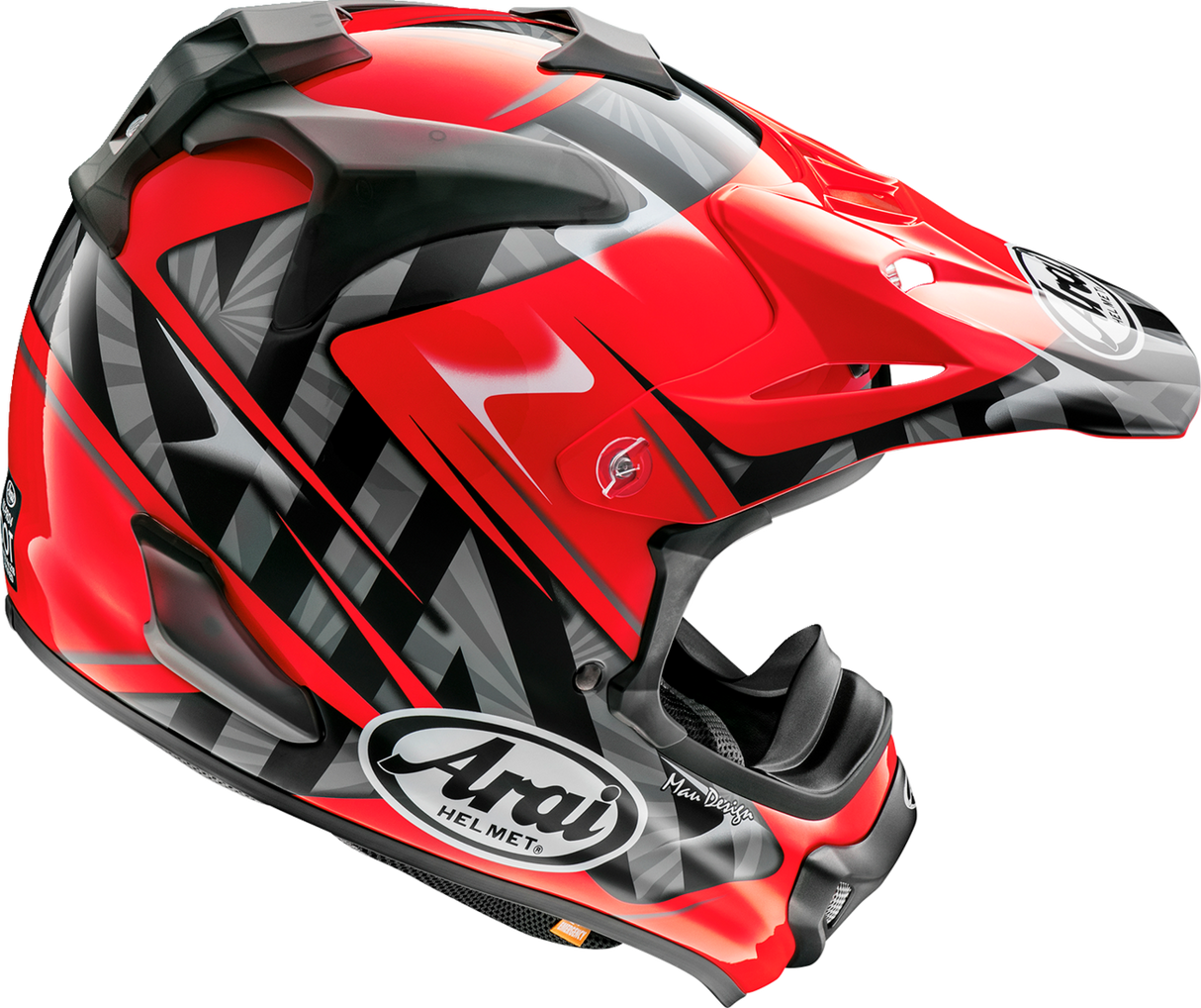 ARAI VX-Pro4 Motorcycle Helmet - Scoop - Red - Medium 0110-8193