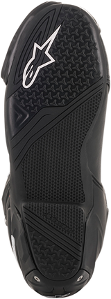 Botas ALPINESTARS SMX+ - Negro/Blanco/Rojo Fluorescente - Talla 10.5 EE. UU. / 45 UE 2221019-1231-45