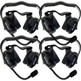 Kit de intercomunicador/radio y auriculares NAVATLAS - 4 asientos - Negro NI2RBHBK4 