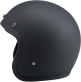 Casco BILTWELL Bonanza - Negro mate - Pequeño 1001-201-202