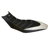 Aprilia Dorsoduro 750 900 1200 2010-2020 Seat Cover Tappezzeria Italia TPZ Ultragrip in White