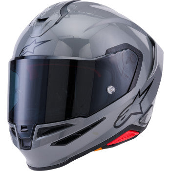 ALPINESTARS Supertech R7 Helmet - 22.06 - Solid - Gloss Gray