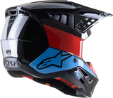 Casco de moto ALPINESTARS SM5 - Bond - Negro/Rojo/Cian - 2XL 8303522-1377-2X