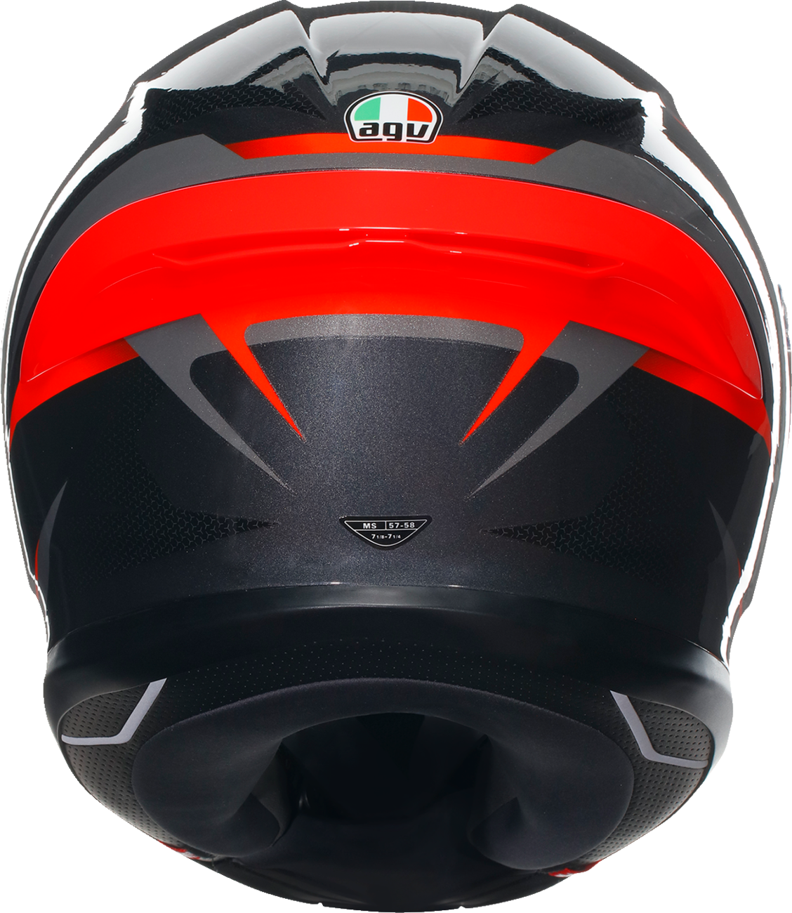 agv k6 ms AGV K6 S Helmet - Slashcut - Black/Gray/Red