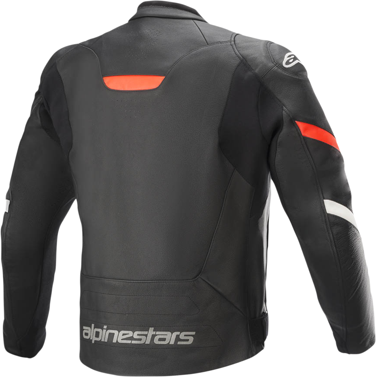 Chaqueta de cuero ALPINESTARS Faster v2 - Negro/Rojo - Talla 44 EE. UU. / 54 UE 3103521-1030-54