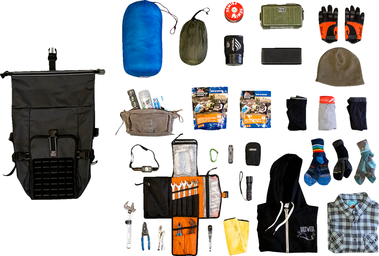 Bolsa estanca BILTWELL EXFIL-60 - Gen 2 - Negra 3016-01 