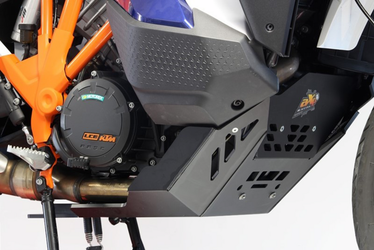 Protector de cárter AXP RACING Adventure - Negro - KTM - 1290 Super Adventure R/S AX1627 