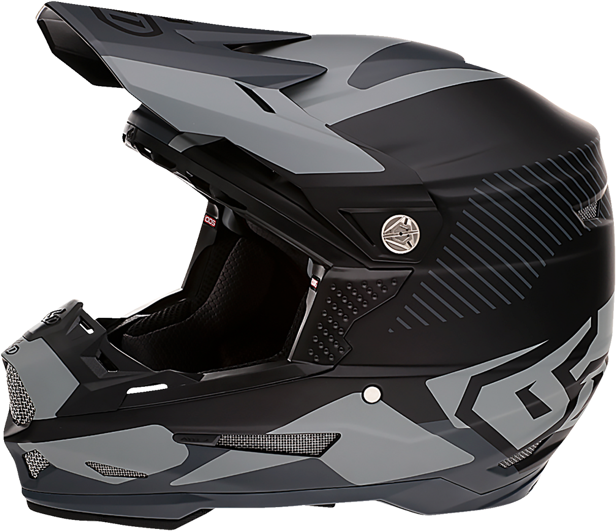 Casco de motocicleta 6D ATR-2 - Fusion - Negro - 2XL 12-2909