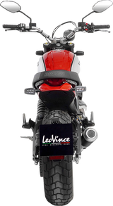 Silenciador deslizante LEOVINCE LV-10 - Scrambler de fibra de carbono 2021-2023 15250C