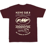 FMF Iconic T-Shirt - Maroon - Large FA23118910MARLG