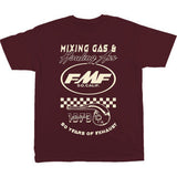 Camiseta icónica FMF - Granate - Talla pequeña FA23118910MARSM 