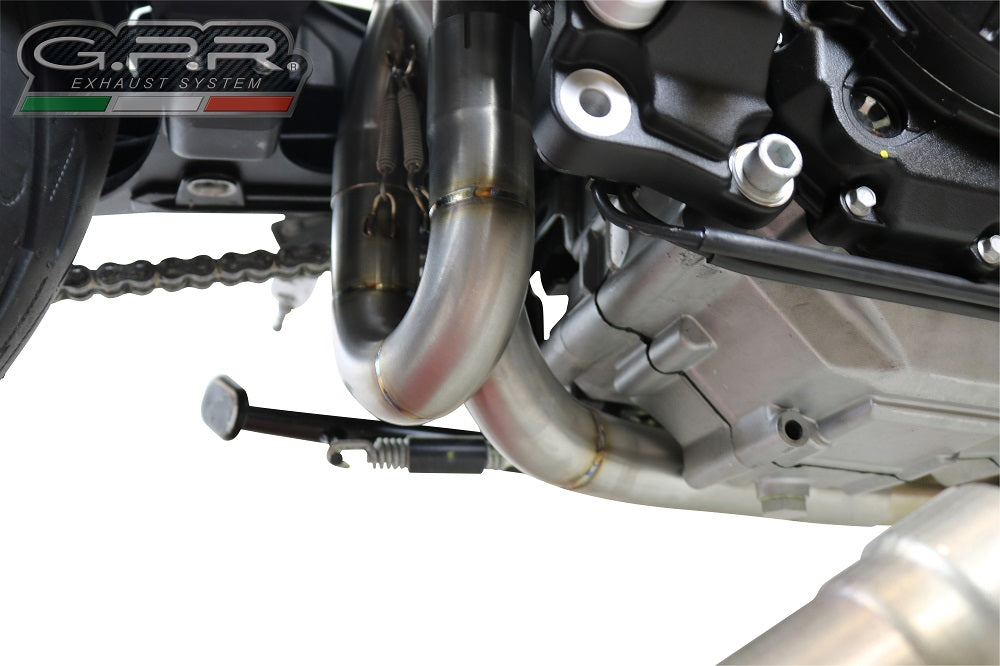 Aprilia Shiver 900 2017-2020 Exhaust GPR  Decat Pipe