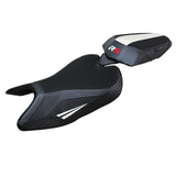 Aprilia RS 457 2023-2025 Seat Cover Tappezzeria Italia TPZ Comfort in White and Black