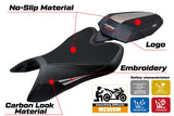 Aprilia Tuono 457 2025 Seat Cover TPZ Italia Silver Black