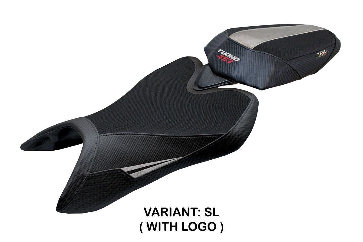 Aprilia Tuono 457 2025 Seat Cover TPZ Italia Silver Black