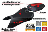 Aprilia Tuono 457 2025-2026 Seat Cover TPZ Italia Comfort Red Black